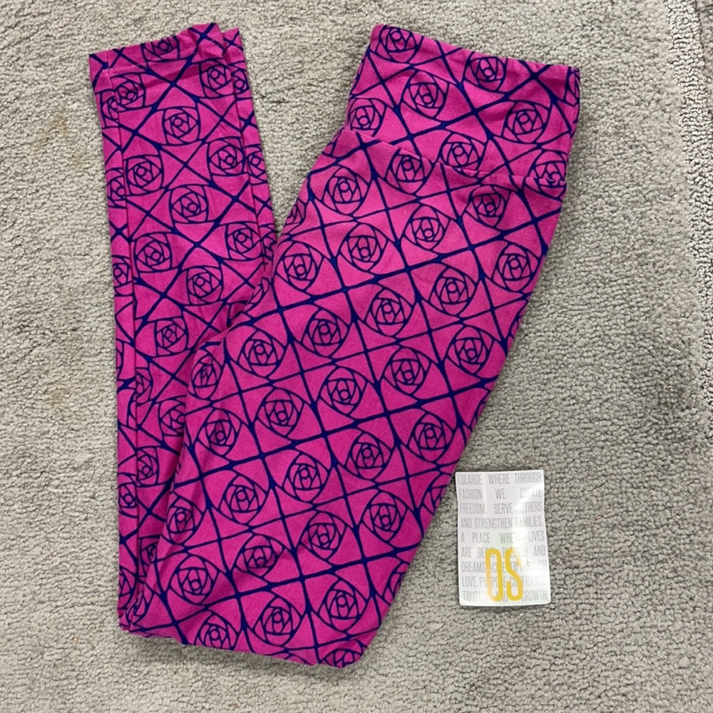 LuLaRoe OS One Size Geometric Leggings NWT